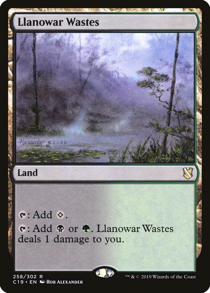 Llanowar Wastes [Commander 2019] | Gamers Paradise