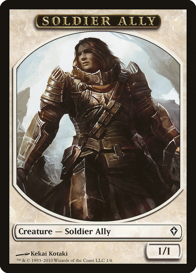Soldier Ally Token [Worldwake Tokens] | Gamers Paradise