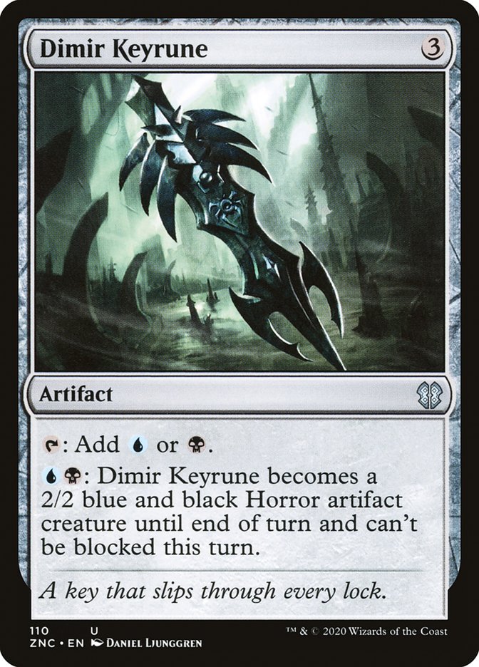 Dimir Keyrune [Zendikar Rising Commander] | Gamers Paradise