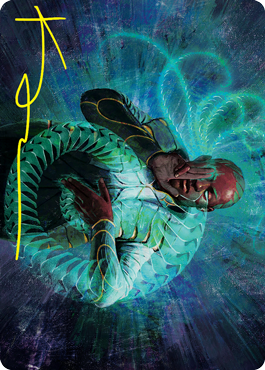 Biomathematician Art Card (Gold-Stamped Signature) [Strixhaven: School of Mages Art Series] | Gamers Paradise