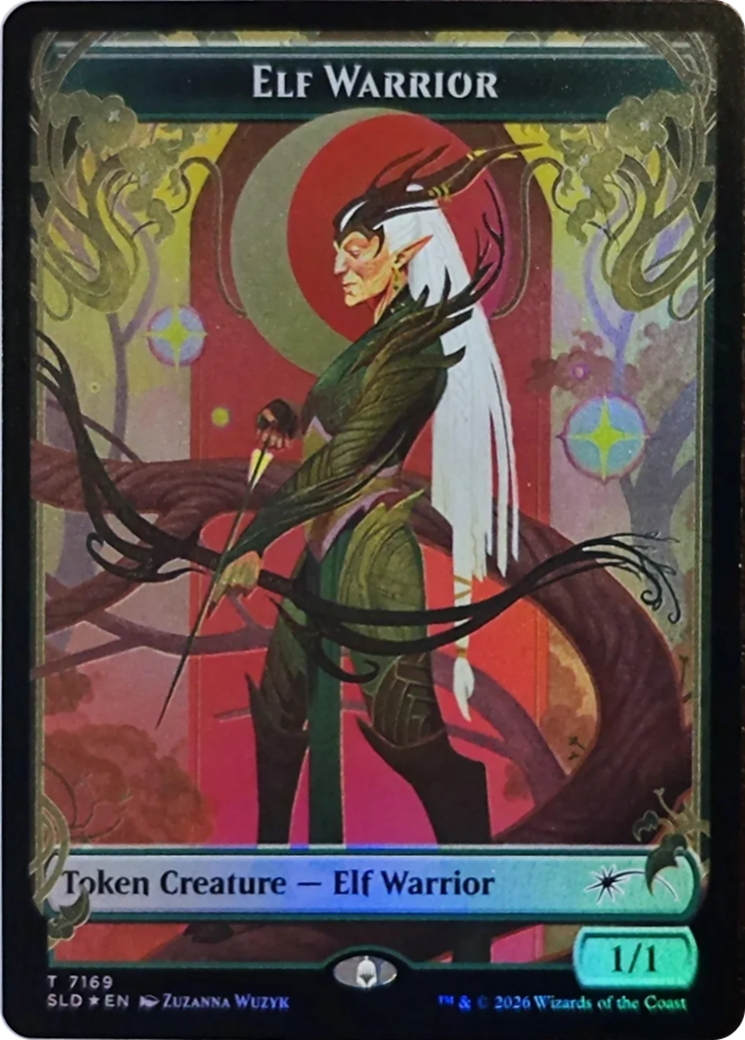 Elf Warrior Token (7169) [Secret Lair Drop Series] | Gamers Paradise