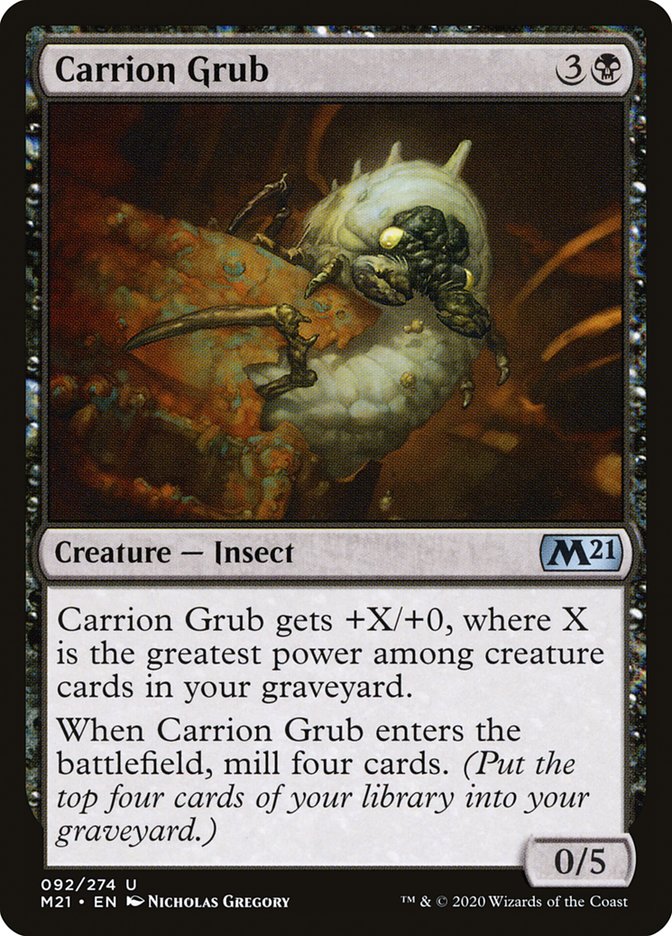 Carrion Grub [Core Set 2021] | Gamers Paradise