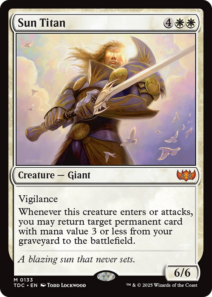 Sun Titan [Tarkir: Dragonstorm Commander] | Gamers Paradise