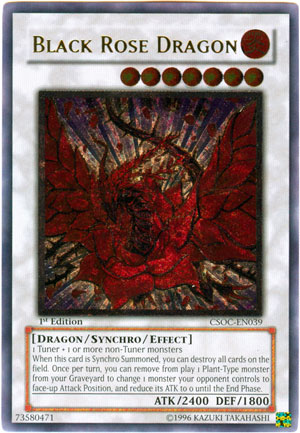 Black Rose Dragon (UTR) [CSOC-EN039] Ultimate Rare | Gamers Paradise