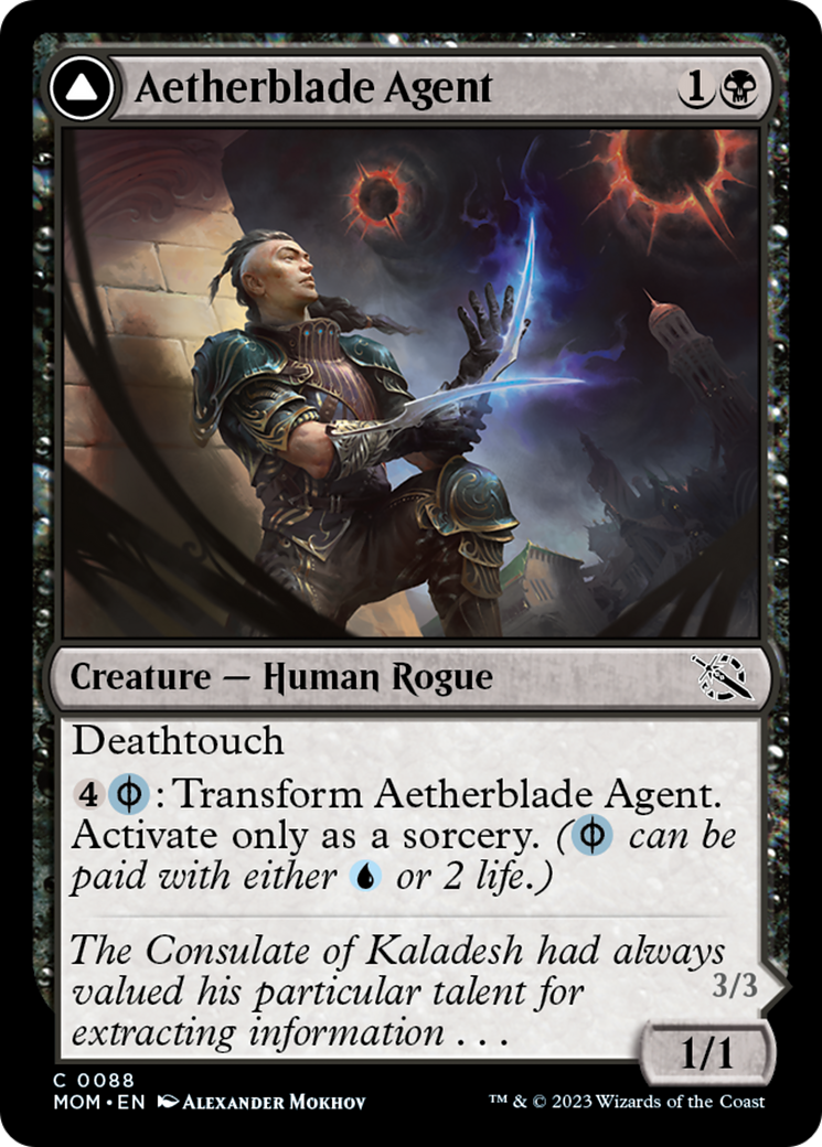 Aetherblade Agent // Gitaxian Mindstinger [March of the Machine] | Gamers Paradise