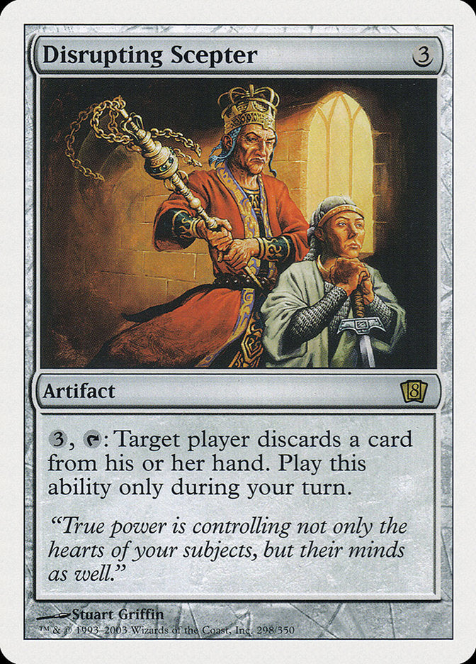 Disrupting Scepter [Eighth Edition] | Gamers Paradise