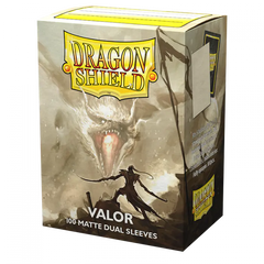 Dragon Shield: Standard 100ct Sleeves - Valor (Dual Matte) | Gamers Paradise