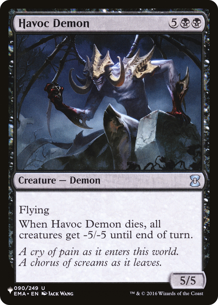 Havoc Demon [The List Reprints] | Gamers Paradise