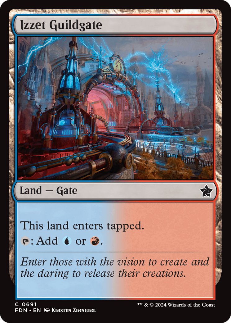 Izzet Guildgate [Foundations] | Gamers Paradise