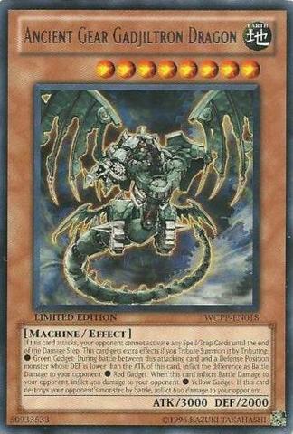 Ancient Gear Gadjiltron Dragon [WCPP-EN018] Rare | Gamers Paradise