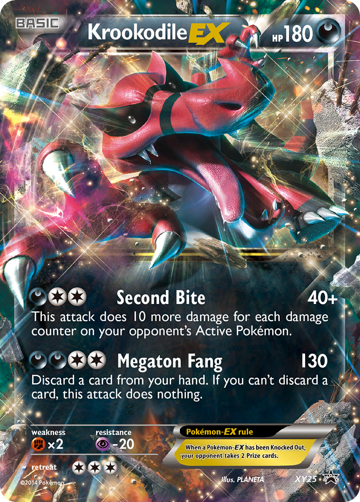 Krookodile EX (XY25) [XY: Black Star Promos] | Gamers Paradise