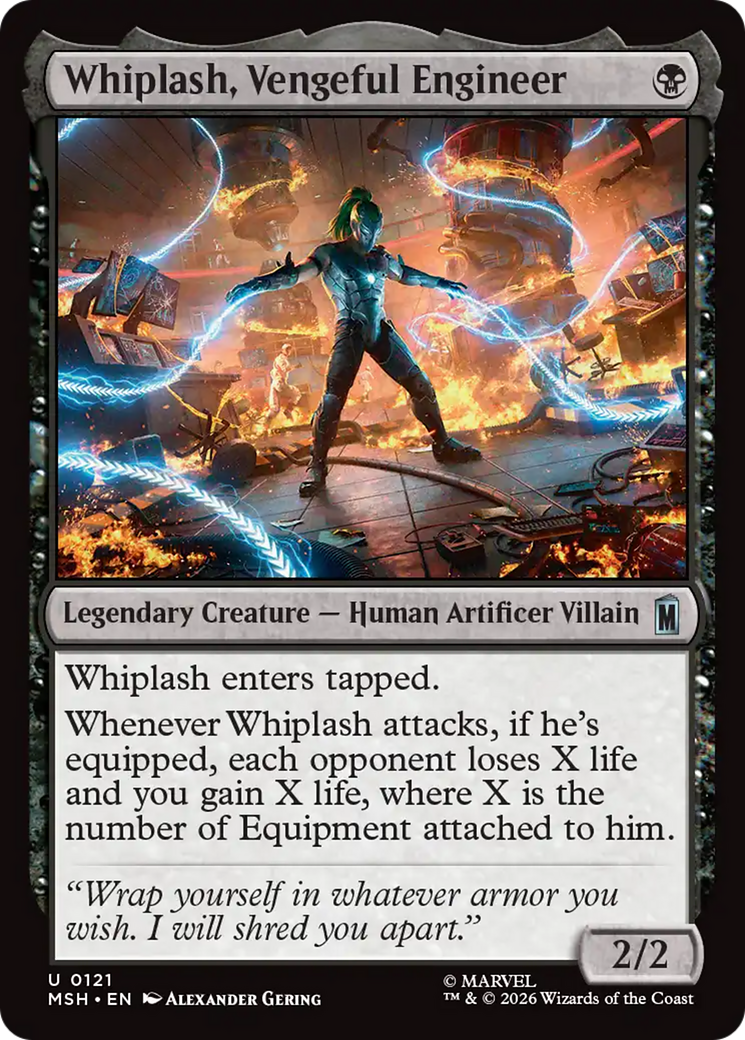 Whiplash, Vengeful Engineer [Marvel Super Heroes] | Gamers Paradise