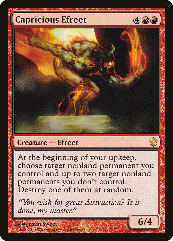 Capricious Efreet [Commander 2013] | Gamers Paradise