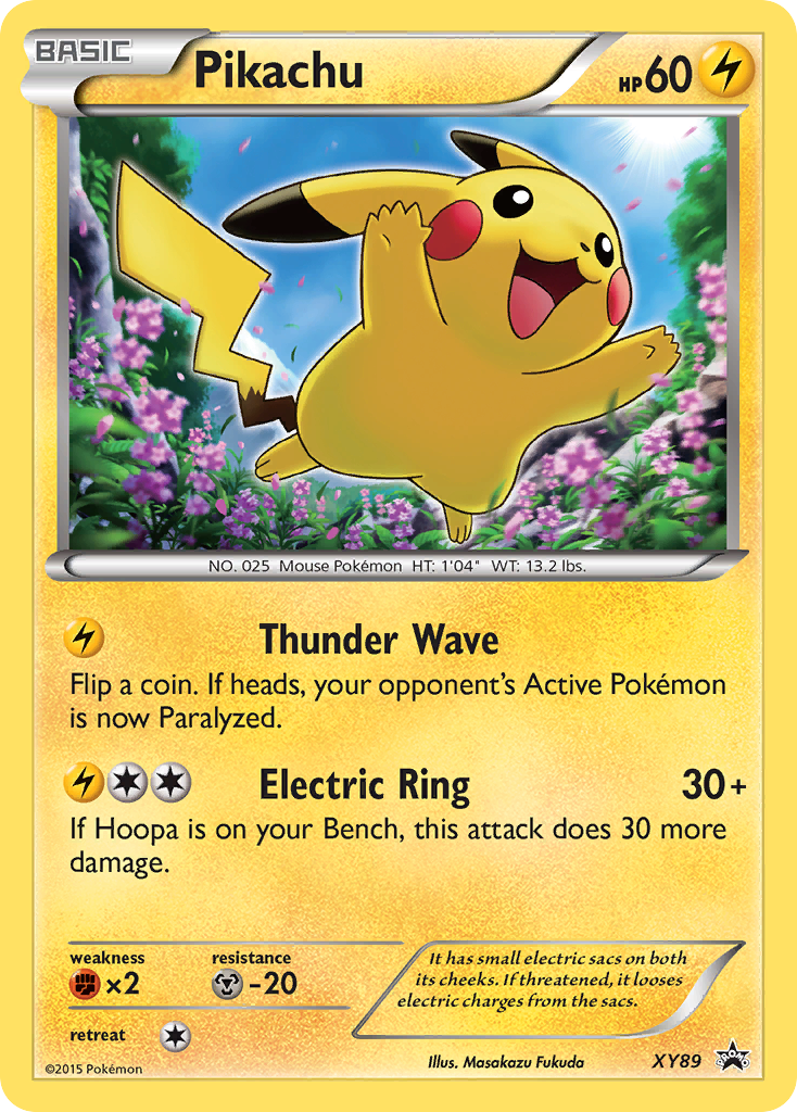 Pikachu (XY89) (Collector Chest) [XY: Black Star Promos] | Gamers Paradise