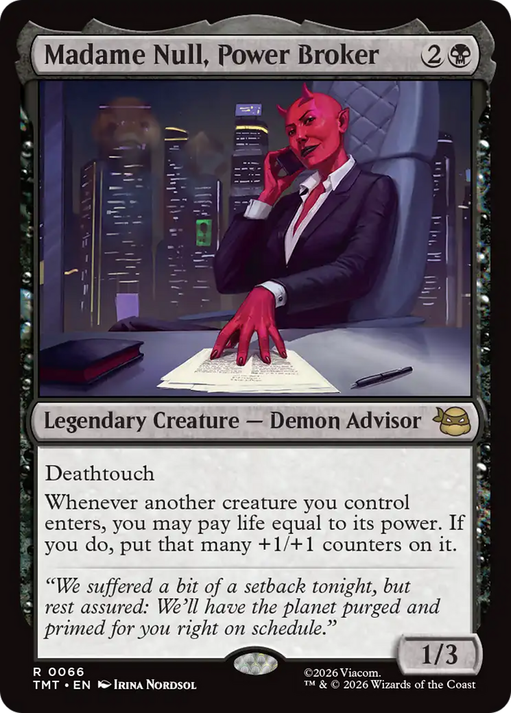 Madame Null, Power Broker [Teenage Mutant Ninja Turtles] | Gamers Paradise