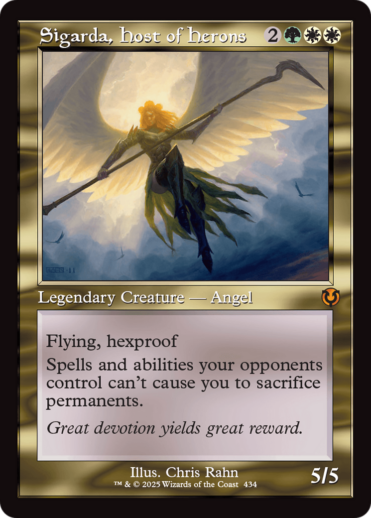 Sigarda, Host of Herons (Retro Frame) [Innistrad Remastered] | Gamers Paradise