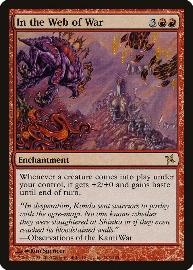 In the Web of War [Betrayers of Kamigawa] | Gamers Paradise