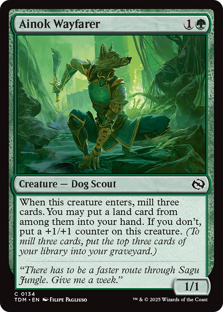 Ainok Wayfarer [Tarkir: Dragonstorm] | Gamers Paradise