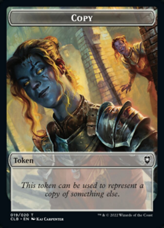 Rowan Kenrith Emblem // Copy Double-Sided Token [Commander Legends: Battle for Baldur's Gate Tokens] | Gamers Paradise