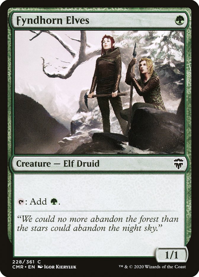 Fyndhorn Elves [Commander Legends] | Gamers Paradise