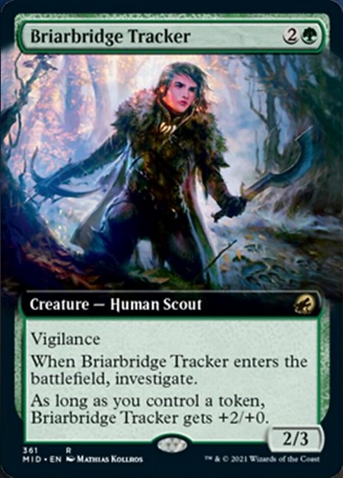 Briarbridge Tracker (Extended Art) [Innistrad: Midnight Hunt] | Gamers Paradise