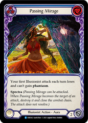 Passing Mirage (Blue) [EVR142] (Everfest)  1st Edition Rainbow Foil | Gamers Paradise