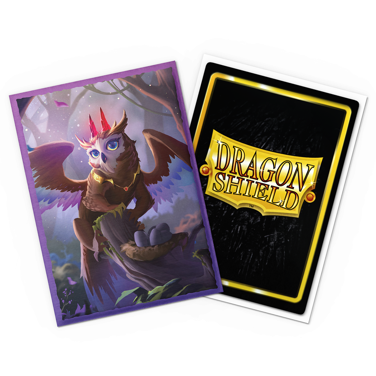 Dragon Shield: Standard 100ct Brushed Art Sleeves - The Dragowlis | Gamers Paradise