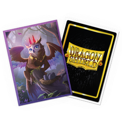Dragon Shield: Standard 100ct Brushed Art Sleeves - The Dragowlis | Gamers Paradise