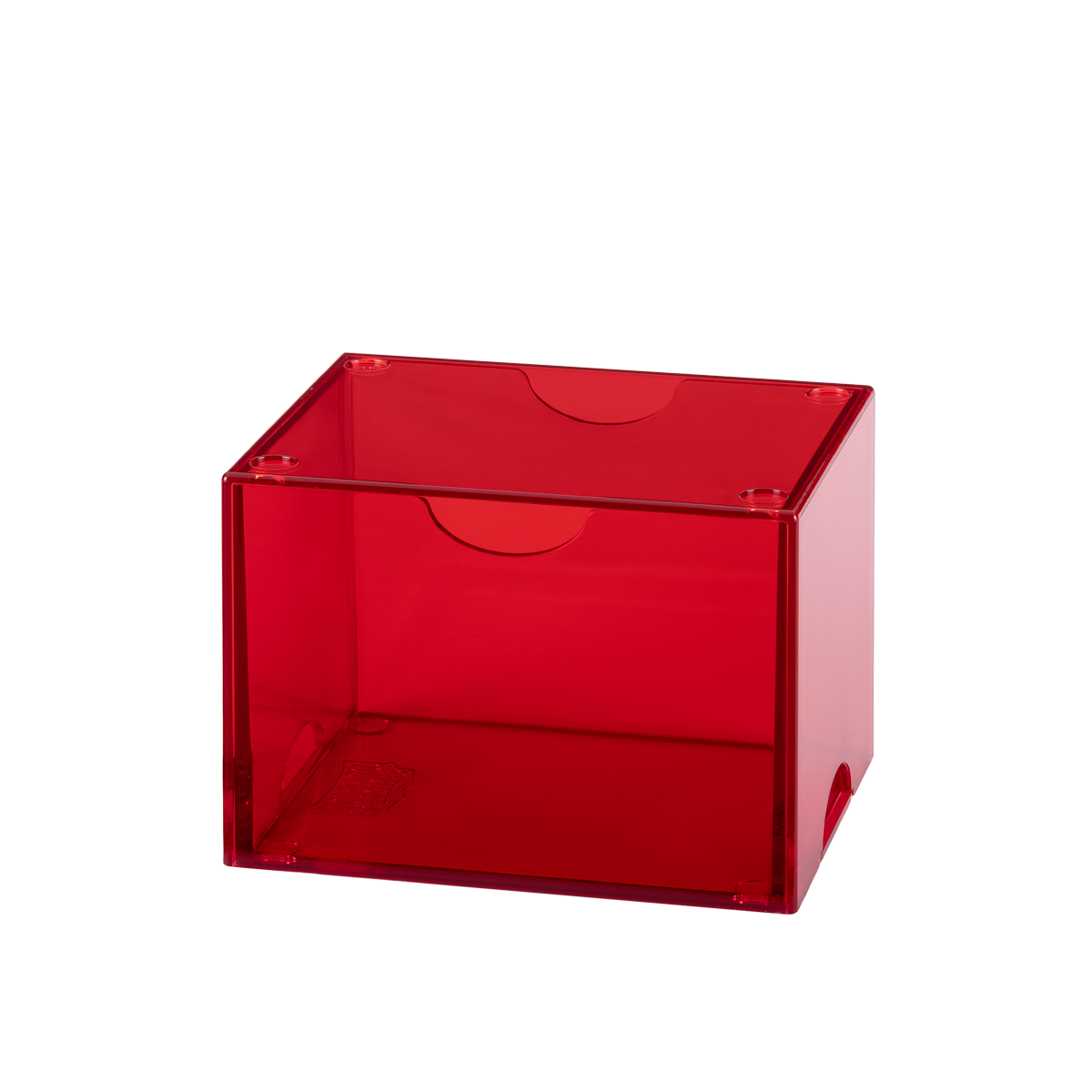 Dragon Shield: Strongbox - Clear Red | Gamers Paradise