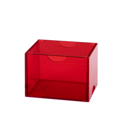 Dragon Shield: Strongbox - Clear Red | Gamers Paradise