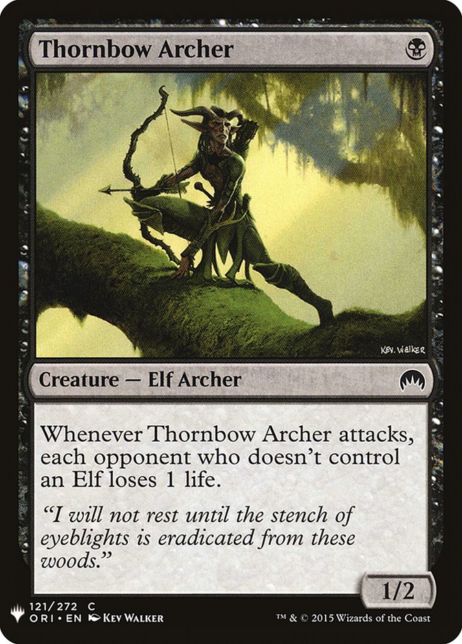 Thornbow Archer [Mystery Booster] | Gamers Paradise