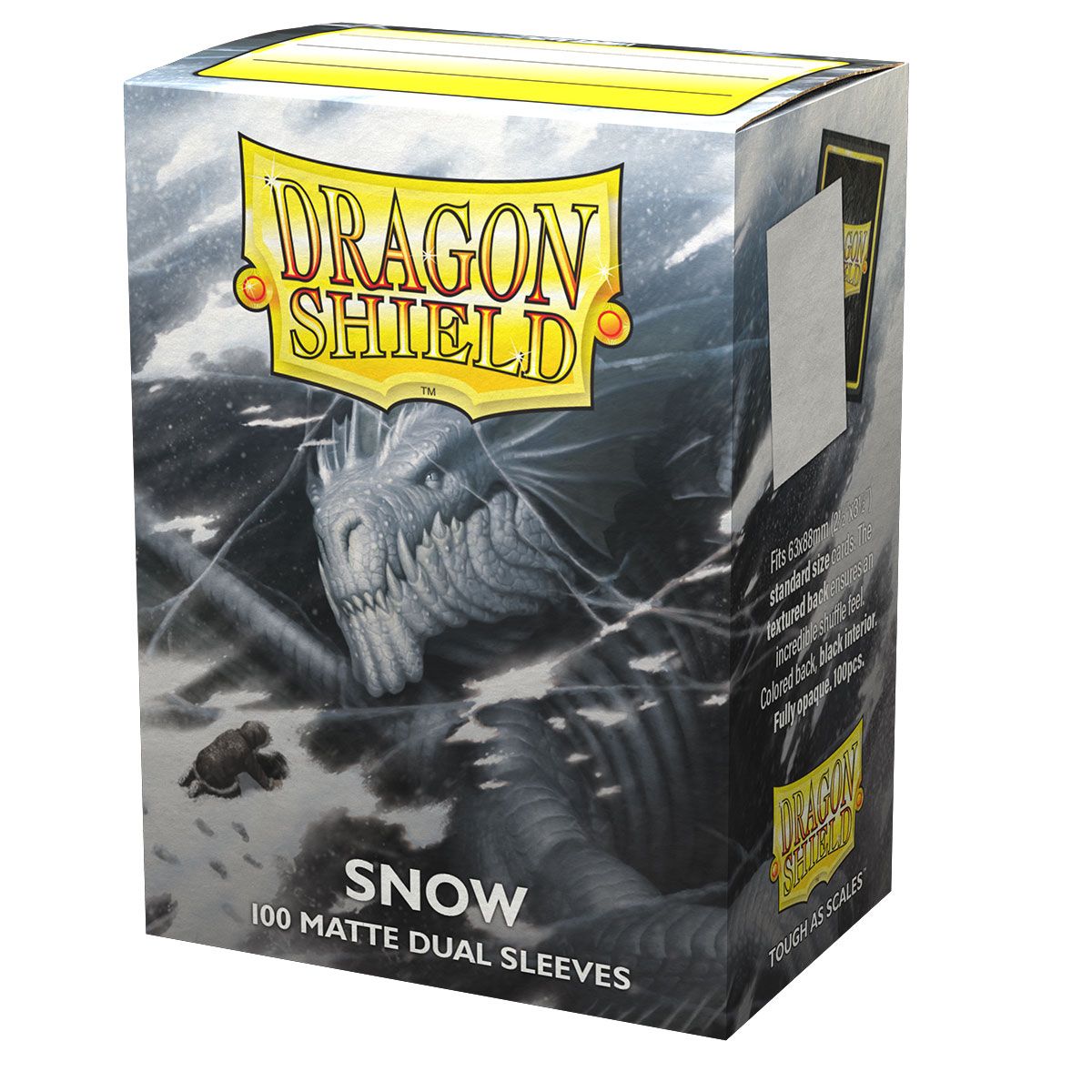 Dragon Shield: Standard 100ct Sleeves - Snow (Dual Matte) | Gamers Paradise