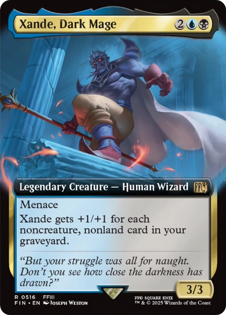 Xande, Dark Mage (Extended Art) [FINAL FANTASY] | Gamers Paradise