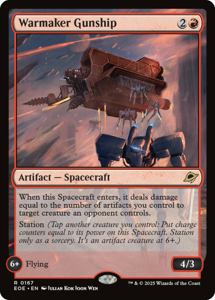 Warmaker Gunship [Edge of Eternities] | Gamers Paradise