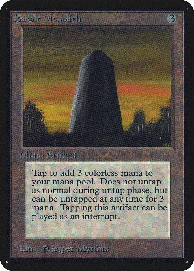 Basalt Monolith [Alpha Edition] | Gamers Paradise