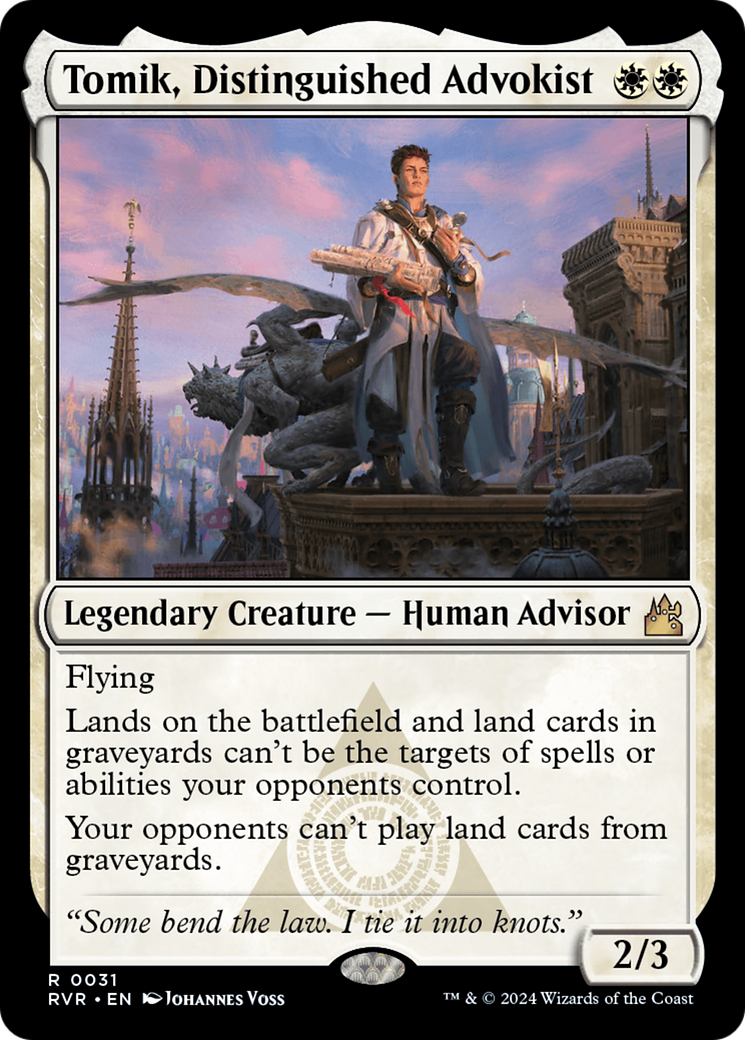 Tomik, Distinguished Advokist [Ravnica Remastered] | Gamers Paradise