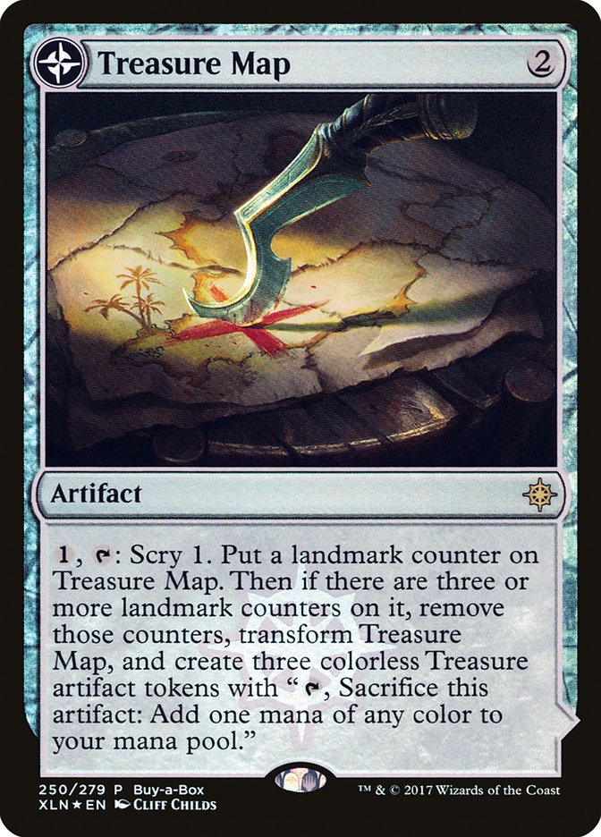 Treasure Map // Treasure Cove (Buy-A-Box) [Ixalan Treasure Chest] | Gamers Paradise