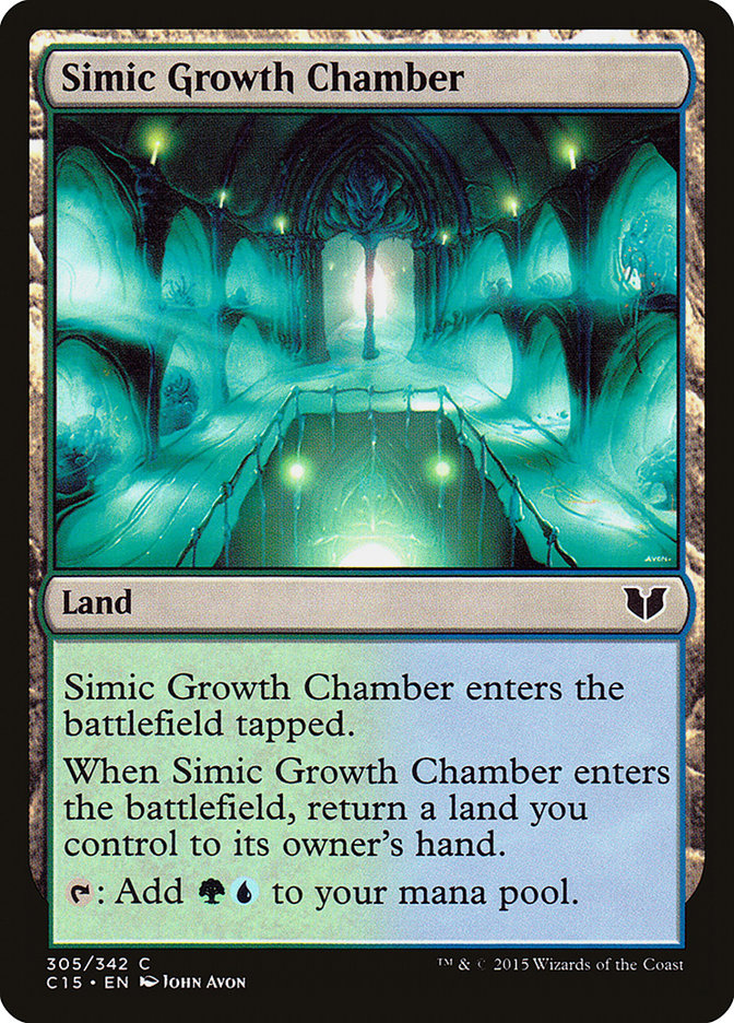 Simic Growth Chamber [Commander 2015] | Gamers Paradise