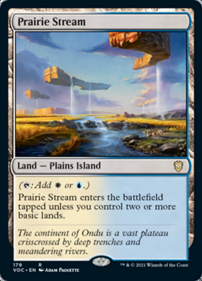 Prairie Stream [Innistrad: Crimson Vow Commander] | Gamers Paradise