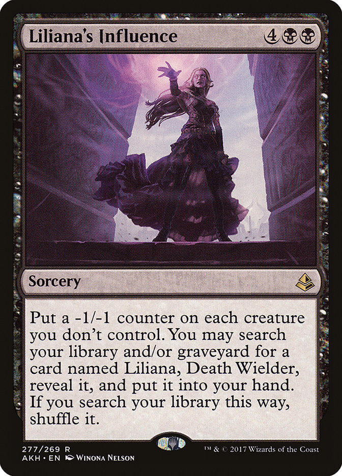 Liliana's Influence [Amonkhet] | Gamers Paradise