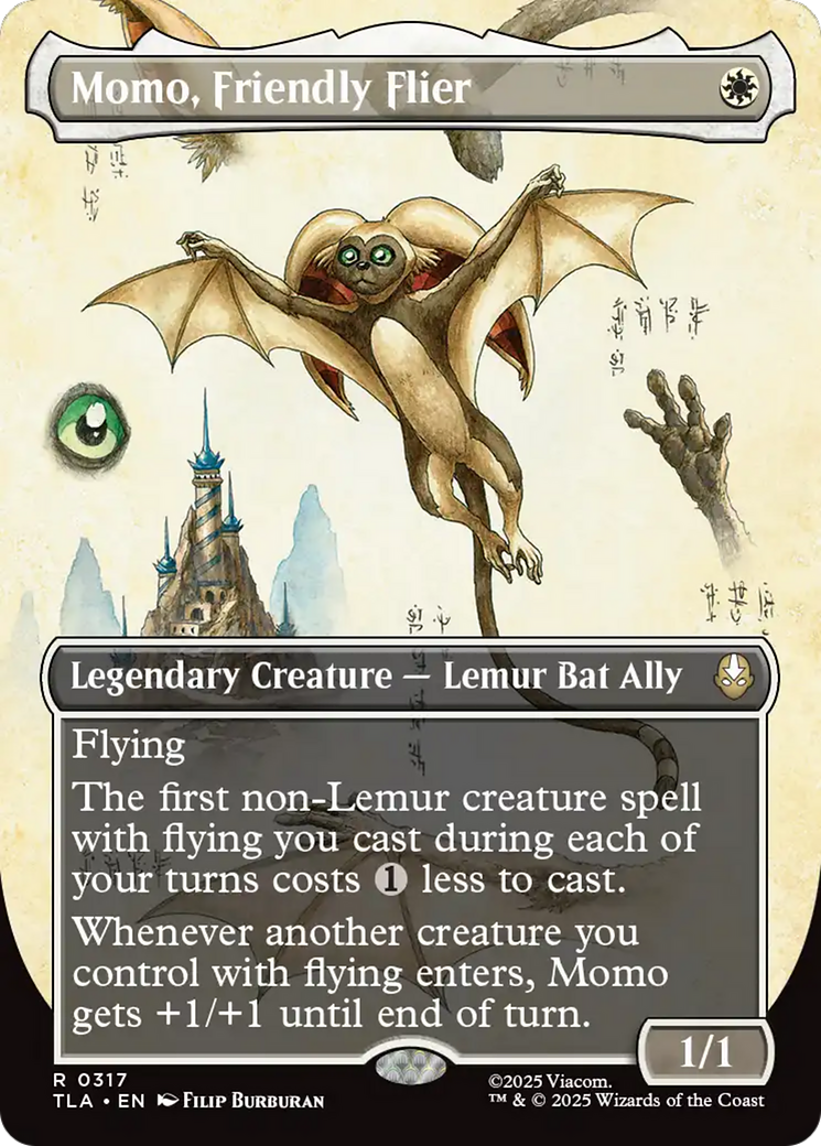 Momo, Friendly Flier (Borderless) [Avatar: The Last Airbender] | Gamers Paradise