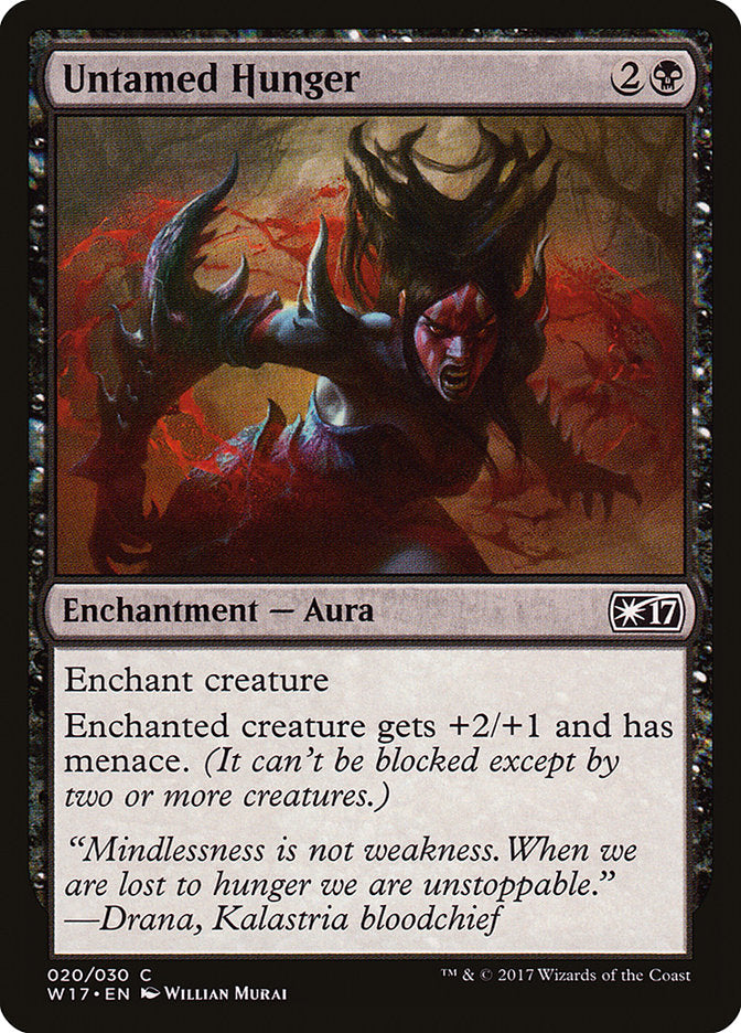 Untamed Hunger [Welcome Deck 2017] | Gamers Paradise