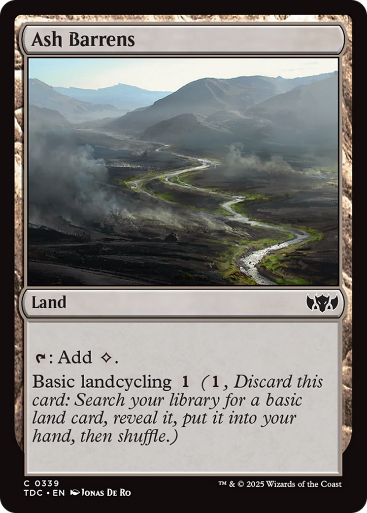 Ash Barrens [Tarkir: Dragonstorm Commander] | Gamers Paradise