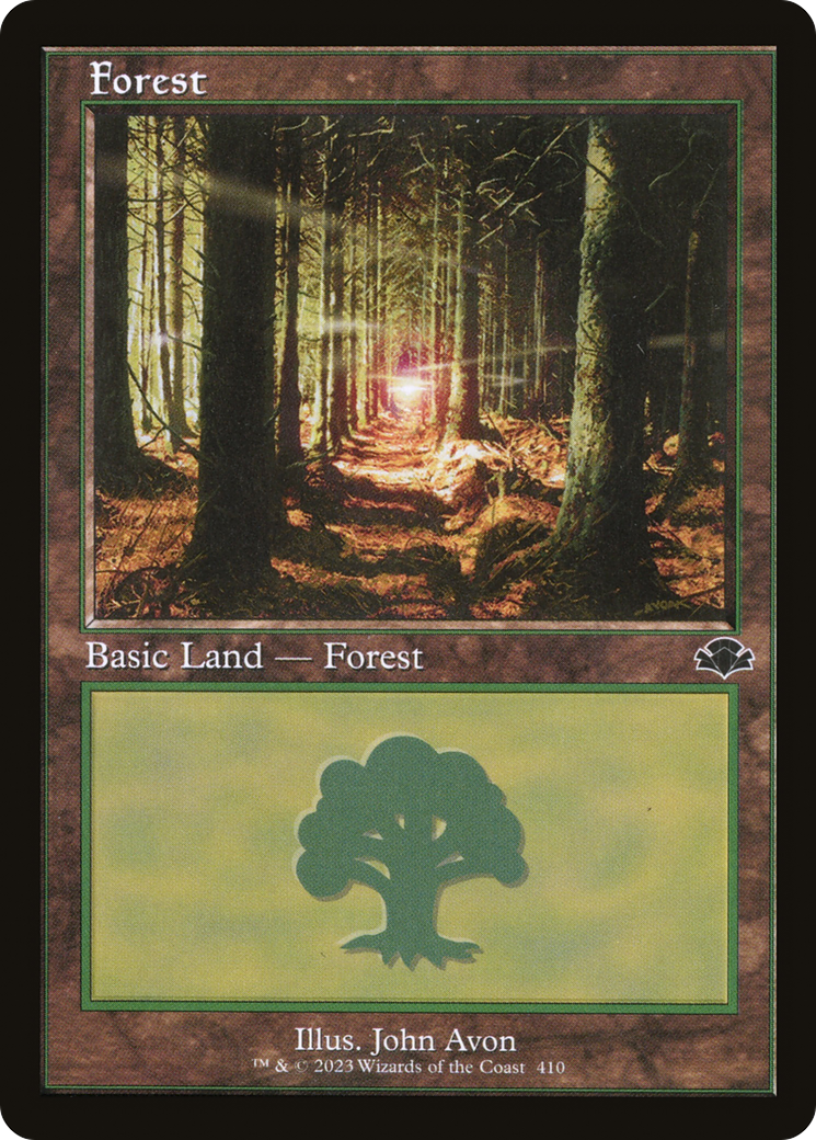 Forest (410) (Retro) [Dominaria Remastered] | Gamers Paradise