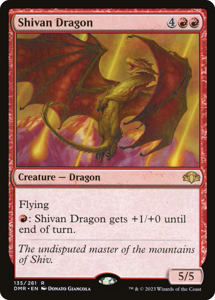 Shivan Dragon [Dominaria Remastered] | Gamers Paradise