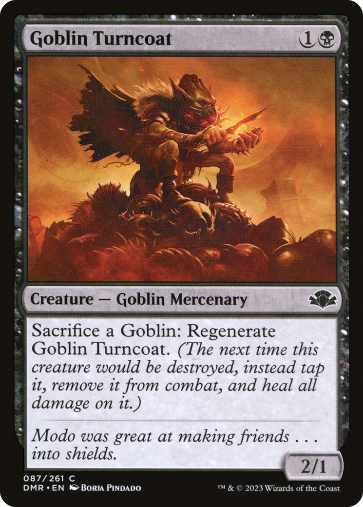 Goblin Turncoat [Dominaria Remastered] | Gamers Paradise