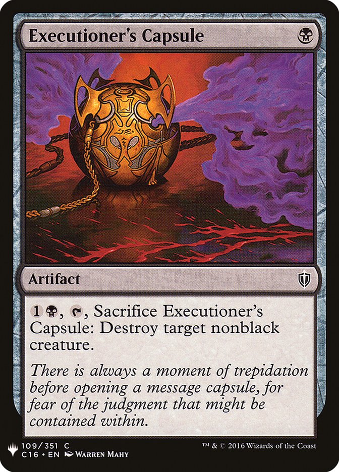 Executioner's Capsule [Mystery Booster] | Gamers Paradise