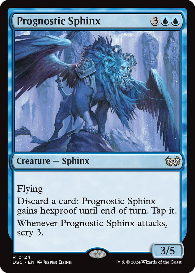 Prognostic Sphinx [Duskmourn: House of Horror Commander] | Gamers Paradise