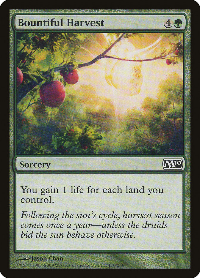 Bountiful Harvest [Magic 2010] | Gamers Paradise