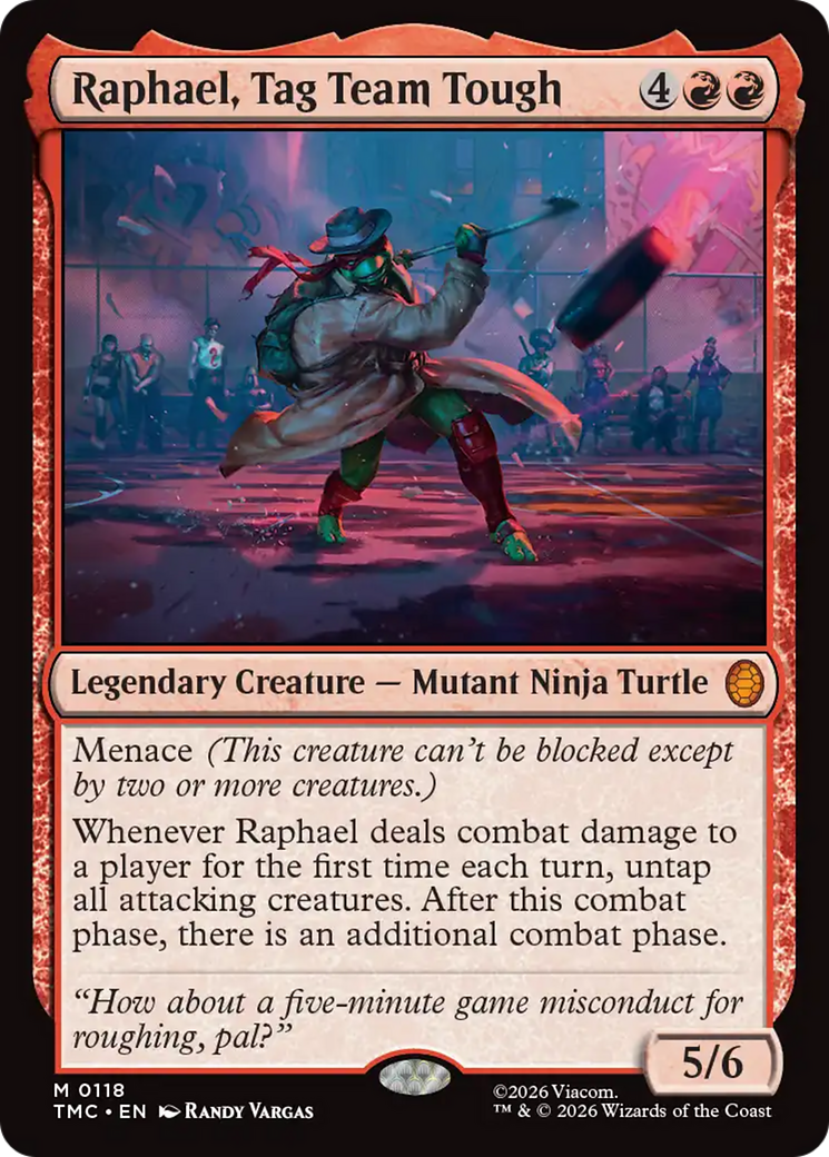 Raphael, Tag Team Tough [Teenage Mutant Ninja Turtles Commander] | Gamers Paradise